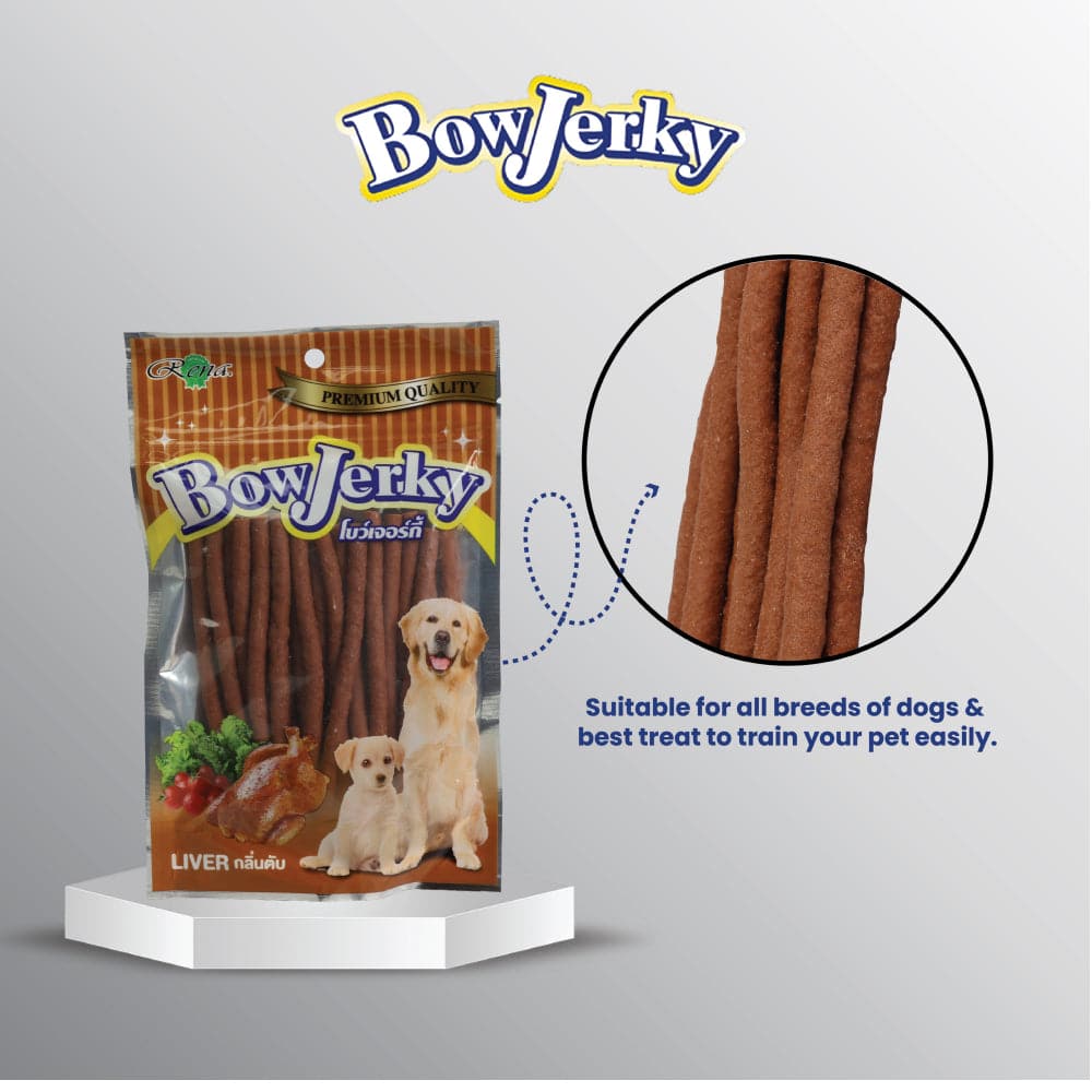 Rena BowJerky Liver Sticks Dog Treats image 6