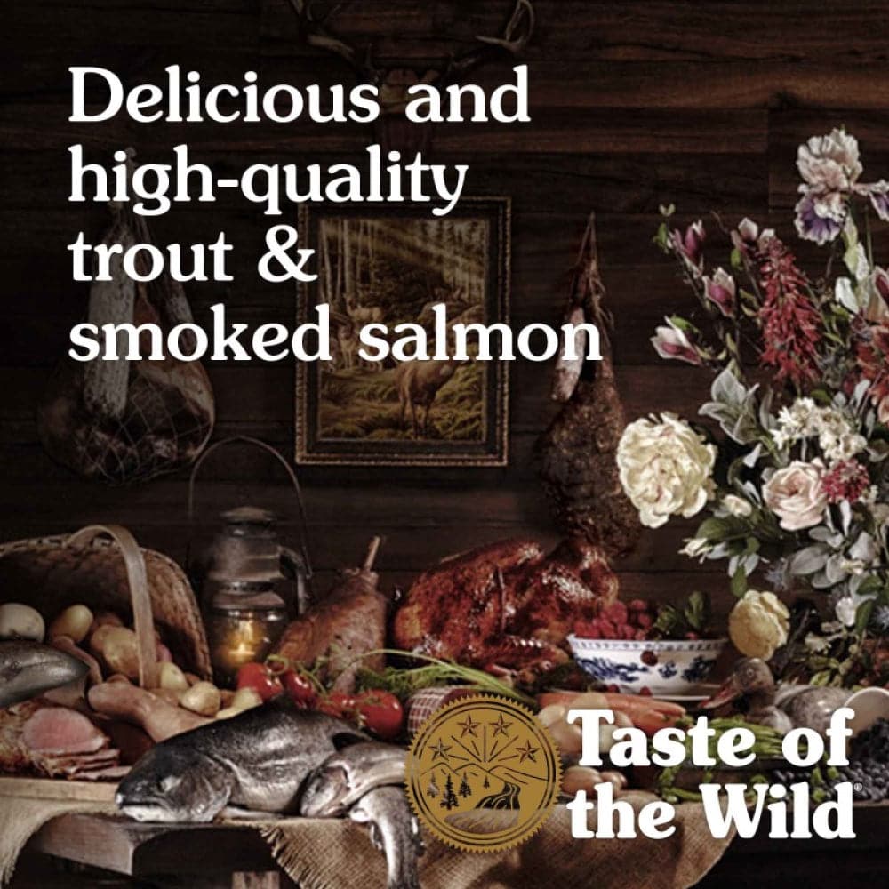 Taste of the Wild Canyon River Feline Recipe with Trout & Smoked Salmon Cat Dry Food | Grain Free Formula image 5