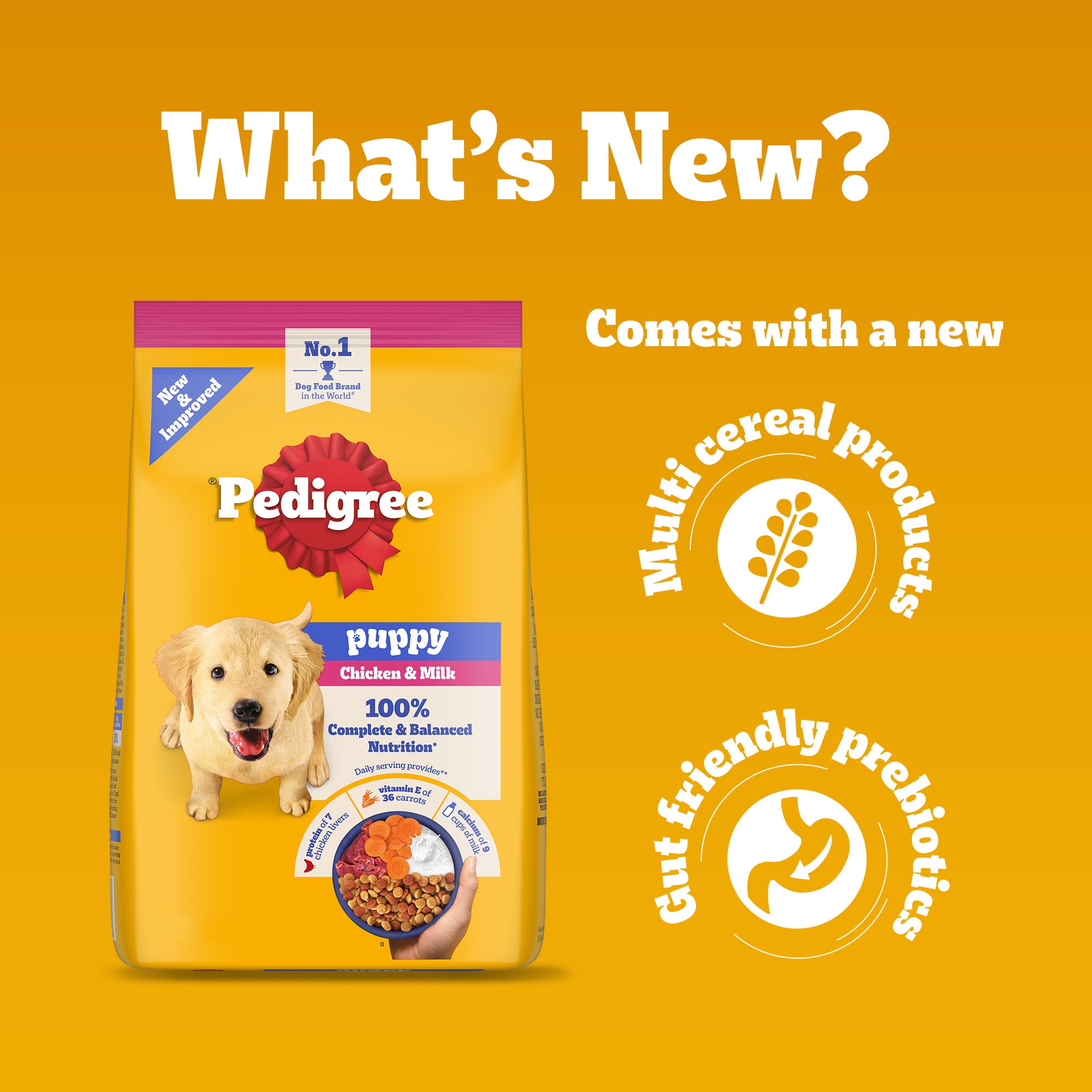 Pedigree Chicken and Milk Puppy Dog Dry Food image 5