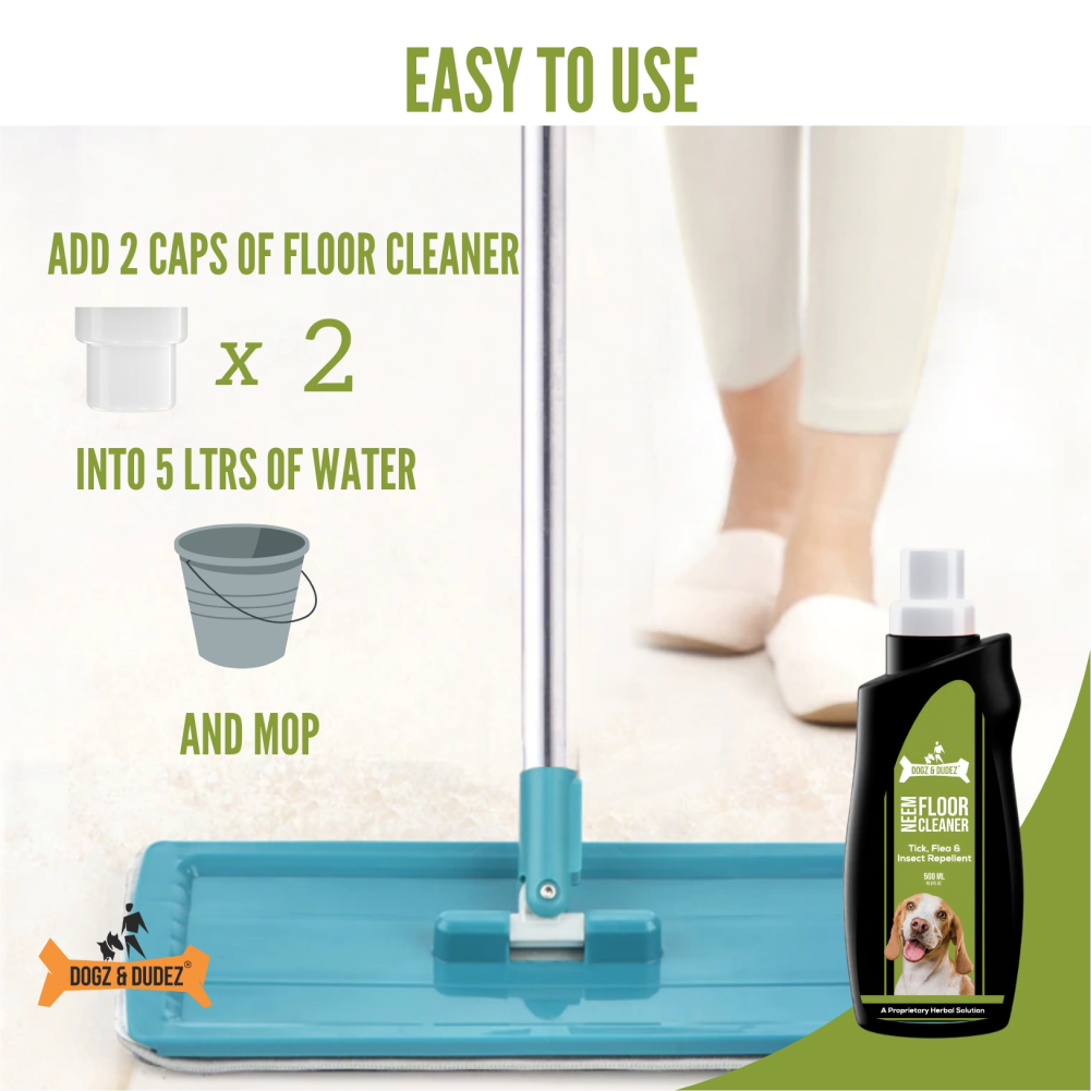 DOGZ & DUDEZ Tick and Flea Repellent Floor Cleaner for Dogs and Cats image 4