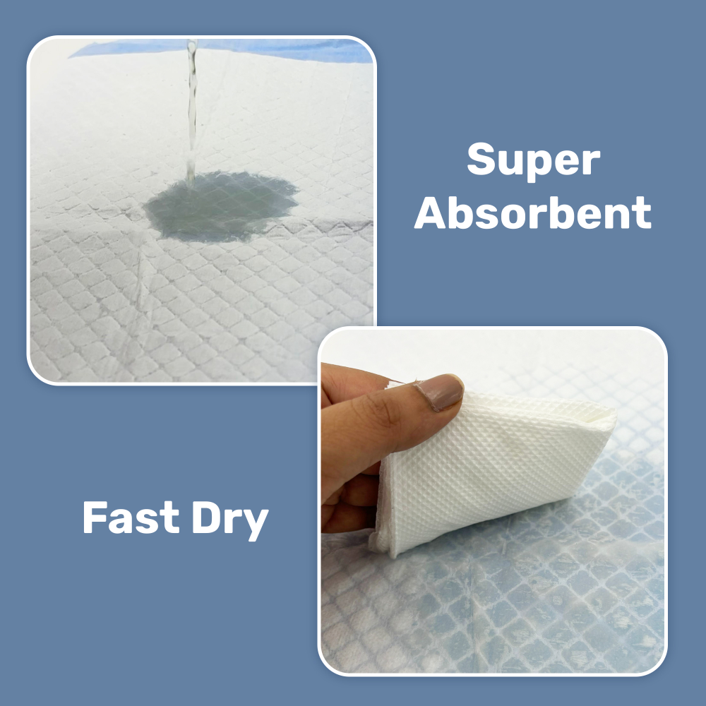 Kibbo Ultra Absorbent Leak Proof Training Pads for Dogs & Cats (45x60cm) image 4