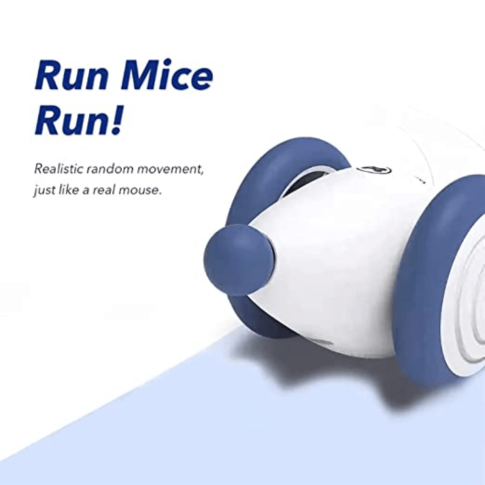 Cheerble Wicked Mouse Interactive Toy for Cats (Blue) image 4