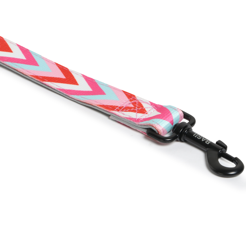 Basil Printed Leash for Dogs and Cats (Pink) image 8