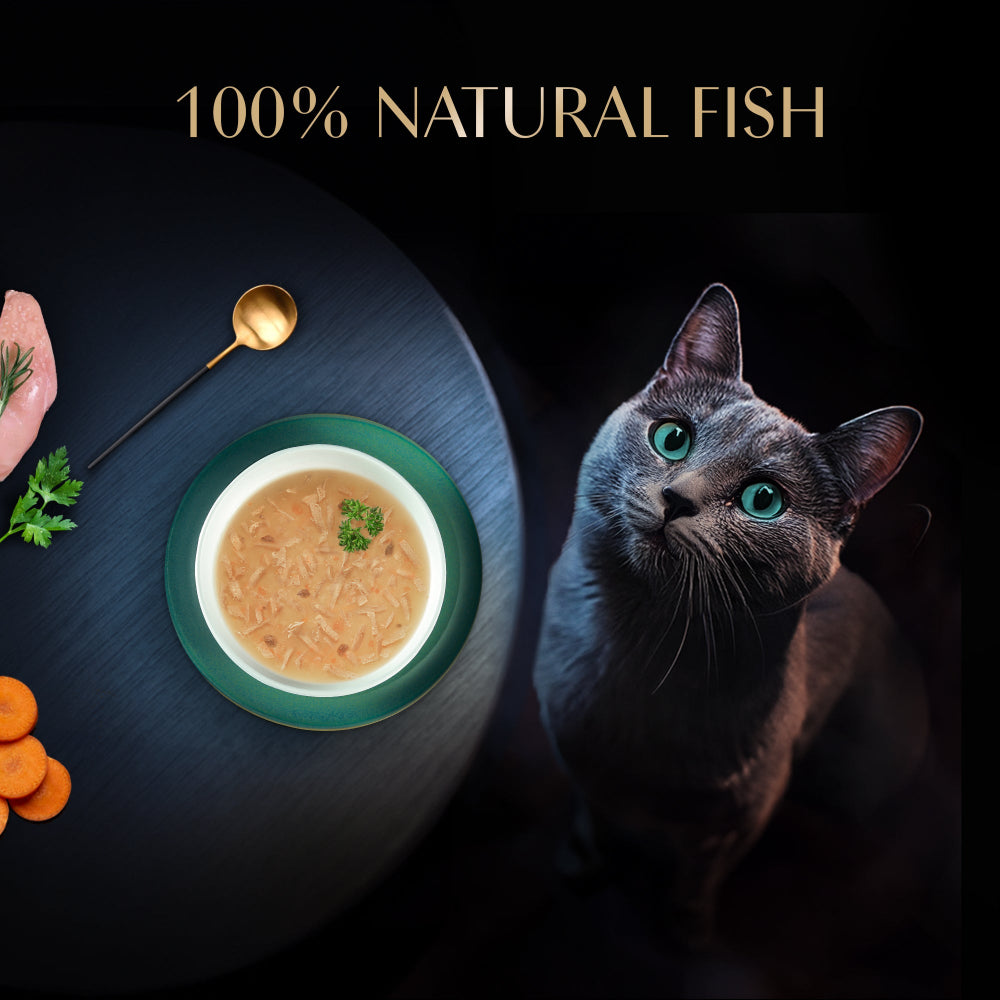 Sheba Soup with Tuna Adult Cat Wet Food image 8
