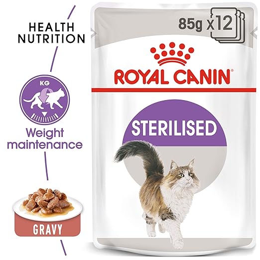Royal Canin Sterilised/Neutered Gravy Adult Cat Wet Food image 2