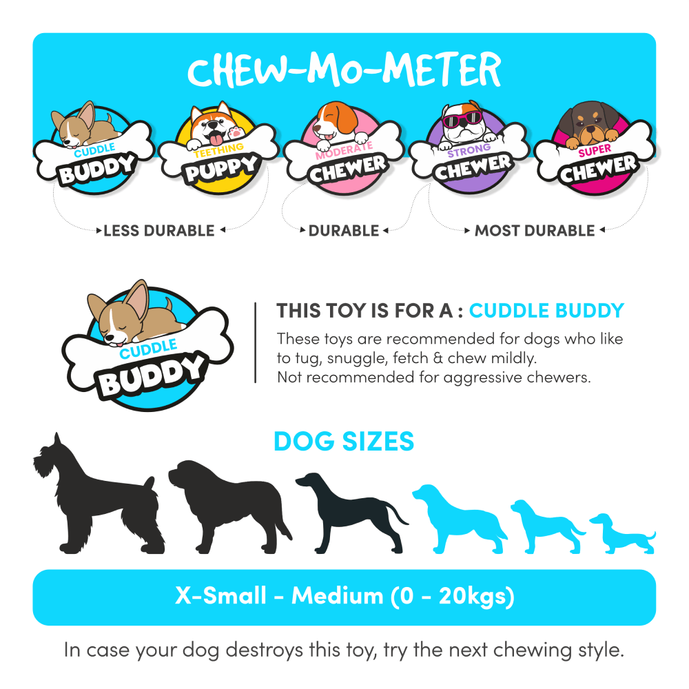 Barkbutler x Fofos Wild Duck Squeaky Plush Toy for Dogs image 10