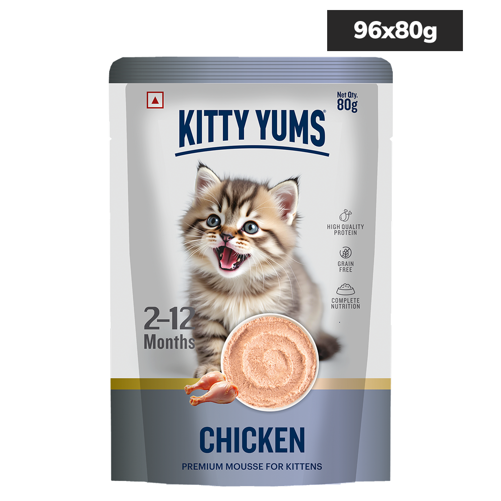 Kitty Yum Chicken Mousse Kitten Cat Wet Food image 8