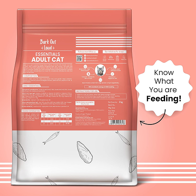Bark Out Loud Essentials Real Fish Adult Cat Dry Food image 7