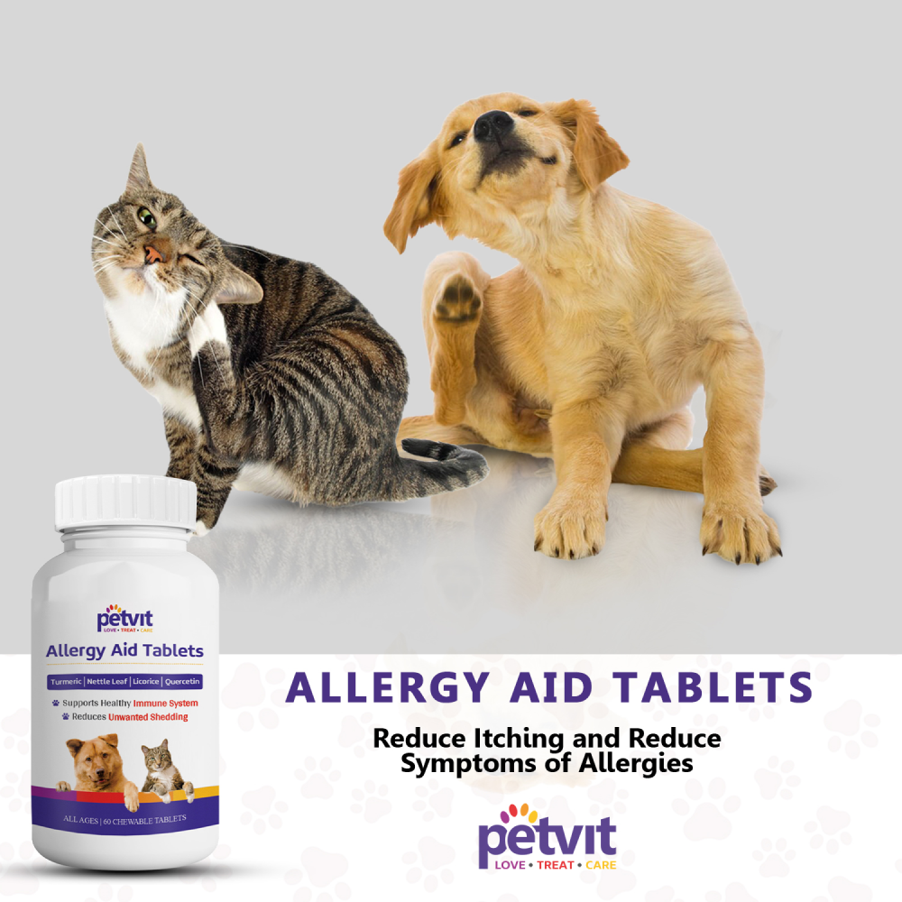 Petvit Allergy Aid Tablets for Dogs and Cats image 7