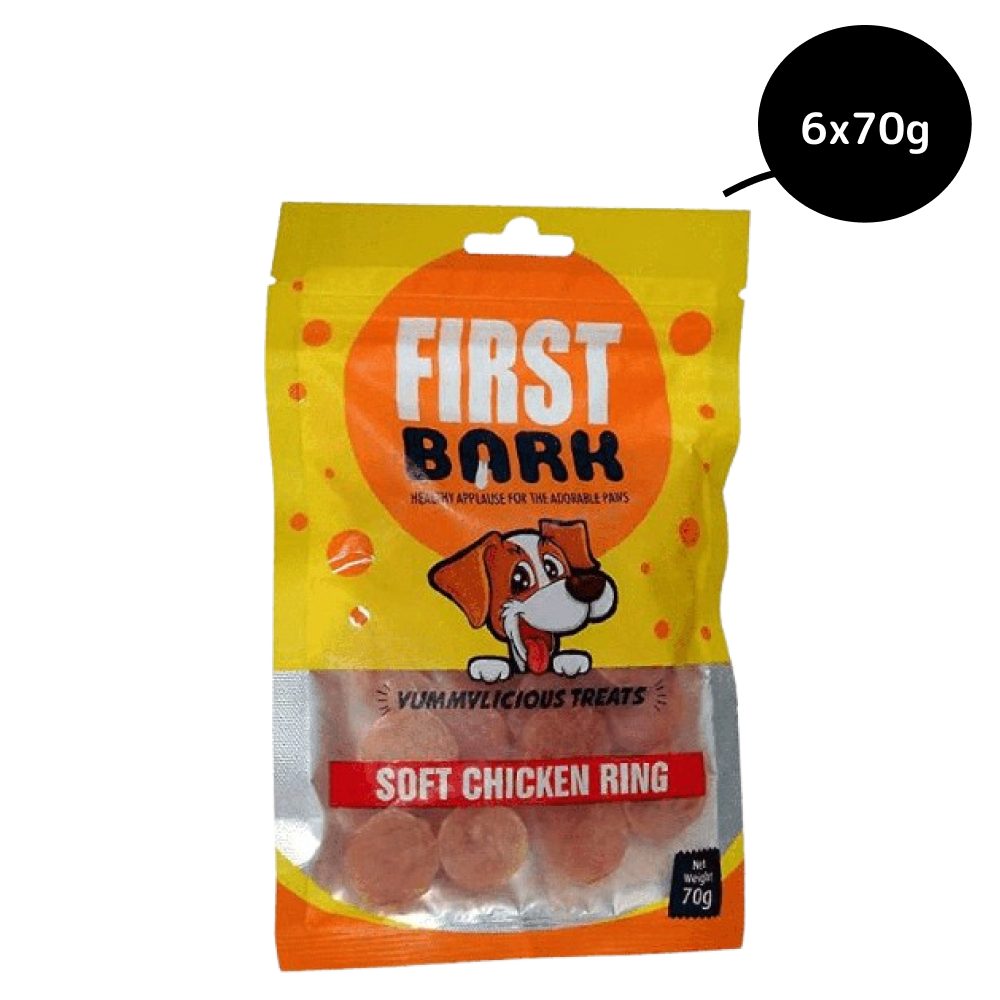First Bark Soft Chicken Ring Dog Treats image 4