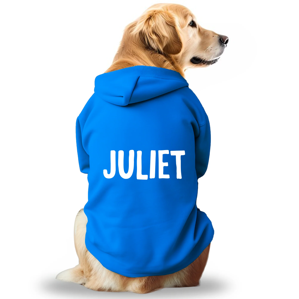 Pawsindia Juliet Hoodie for Dogs (Blue) image 1