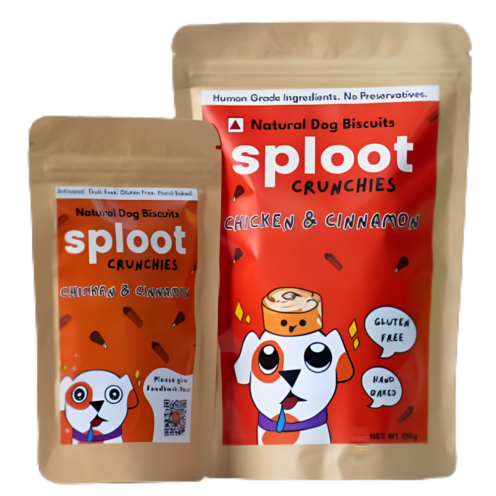 Sploot Crunchies Veg and Non Veg Combo Biscuits Dog Treats image 2