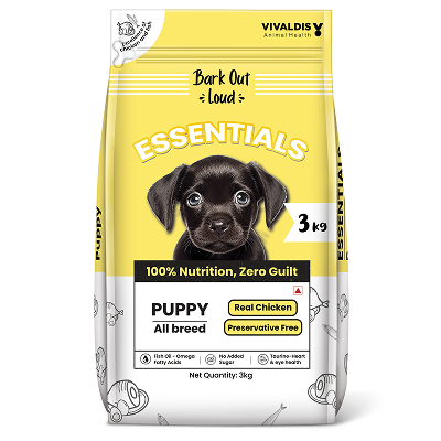 Bark Out Loud Essentials Real Chicken All Breed Puppy Dog Dry Food image 1