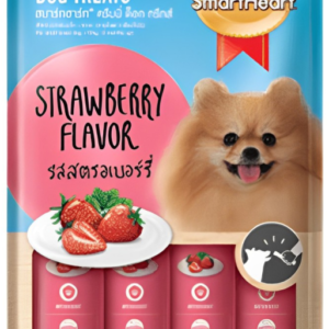 SmartHeart Chicken & Strawberry Dog Creamy Treat