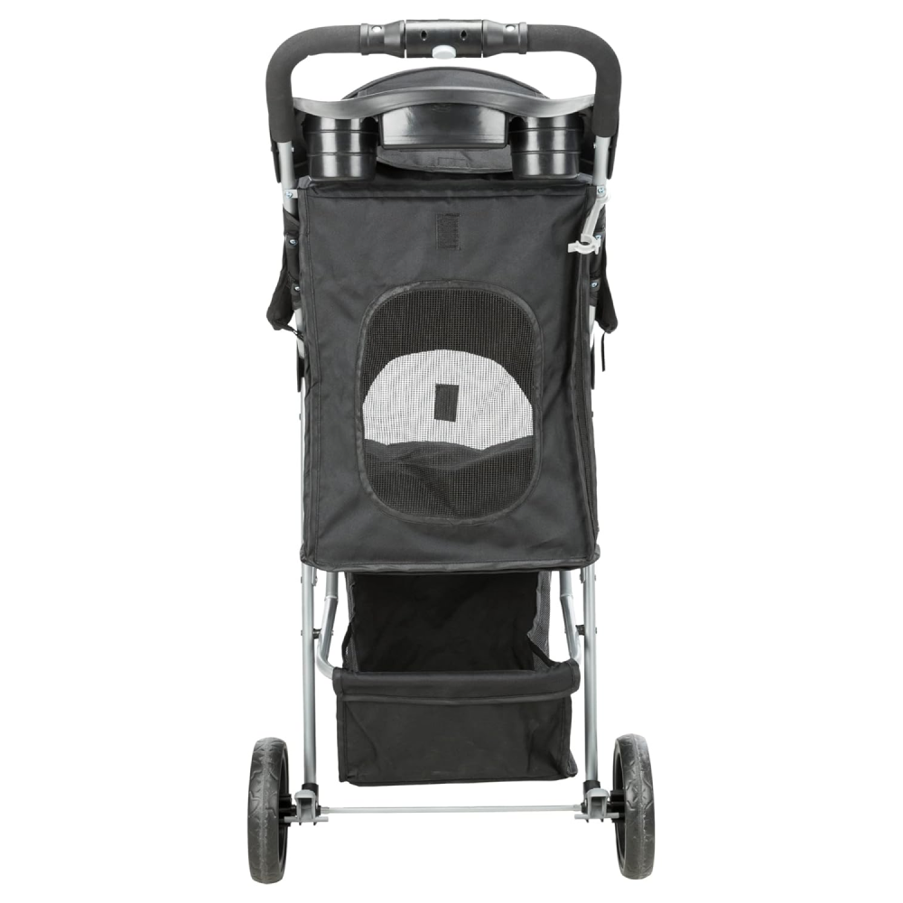 Trixie Nylon Buggy Stroller for Dogs and Cats (Black) image 2