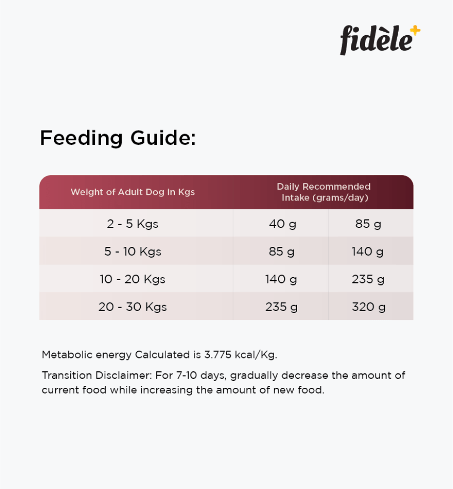 Fidele Plus Adult Light & Senior Dog Dry Food image 10