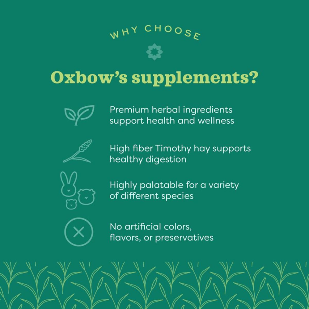 Oxbow Natural Science Urinary Support Supplement for Rabbits and Guinea Pigs image 3