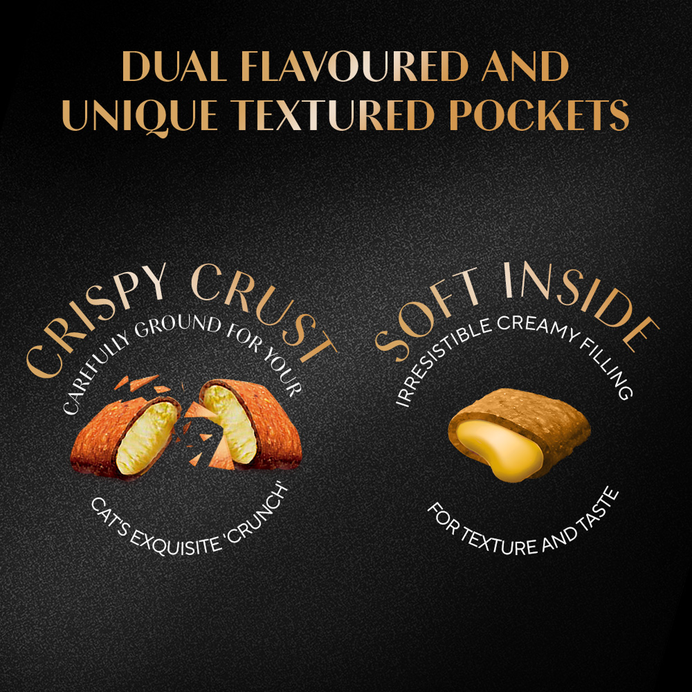 Sheba Duo Tuna & Chicken, Salmon & Tuna, Chicken & Salmon Crunchy Adult Cat Treats image 5