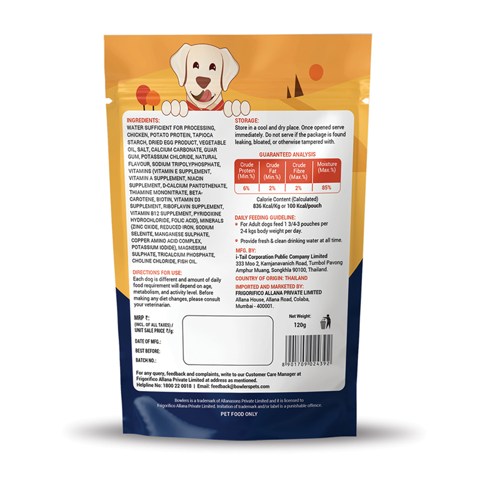 Bowlers Chicken Recipe in Gravy Dog Wet Food image 6