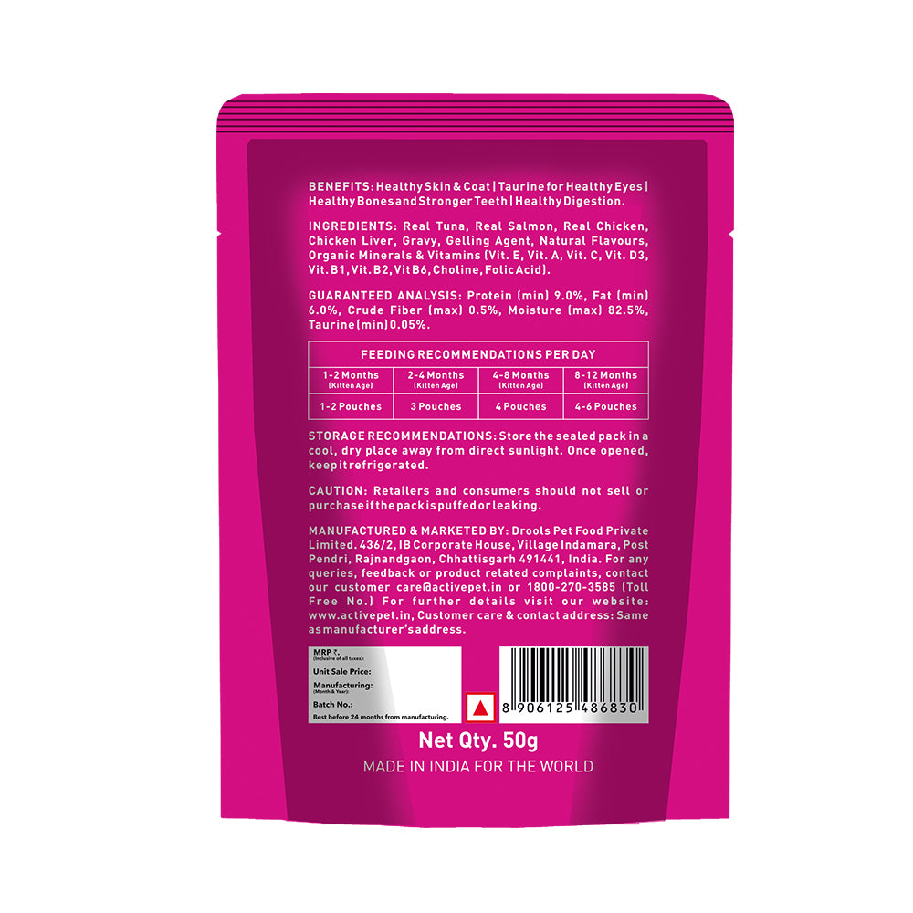 Active Real Tuna Fish in Gravy Kitten Cat Wet Food (Buy 1 Get 1) image 9