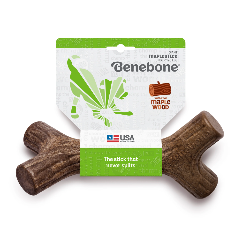 Benebone Bacon Flavored Stick Chew Toy for Dogs image 4