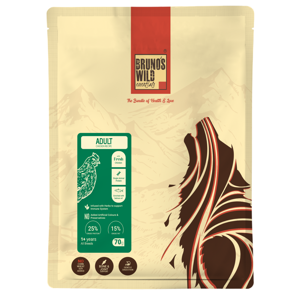 Bruno's Wild Essentials Chicken Recipe Adult Dog Dry Food image 8