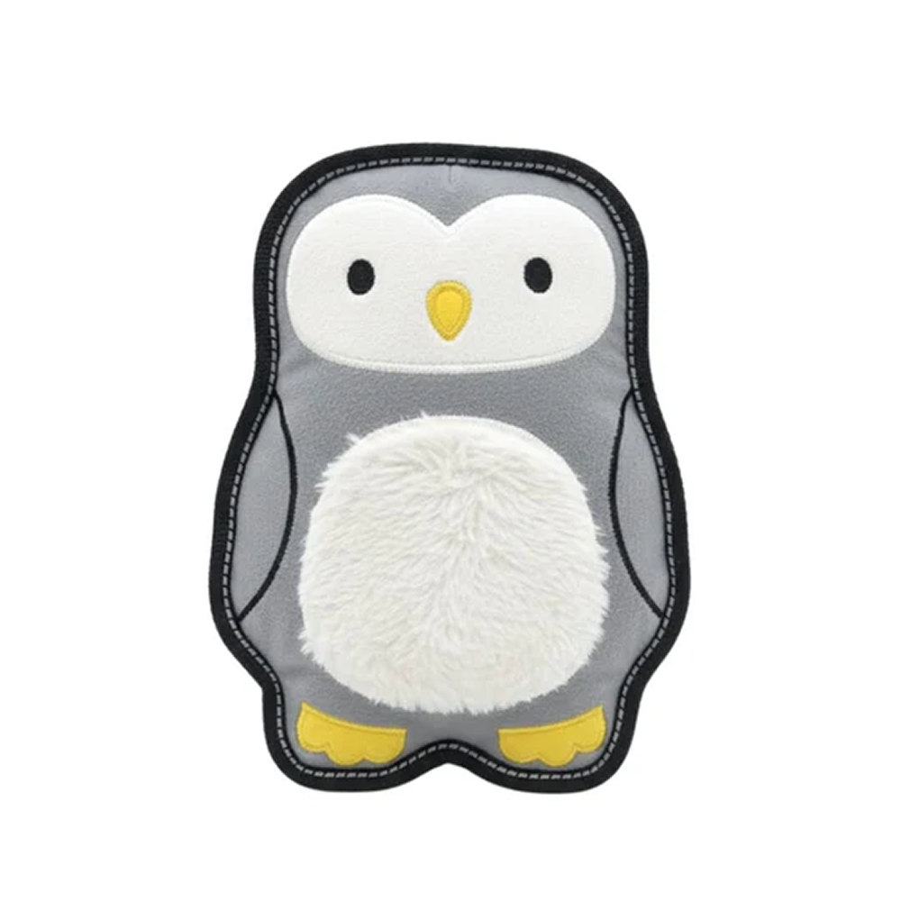 Pawpourri Penguin Flattie Toy for Dogs