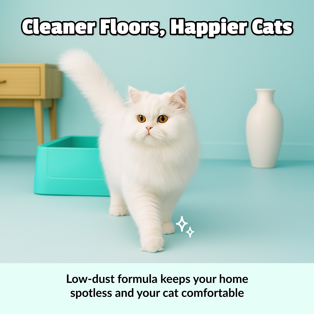Scoopy Cat Litter | Lavender Scented | 100% Natural Indian Brown Sand image 2