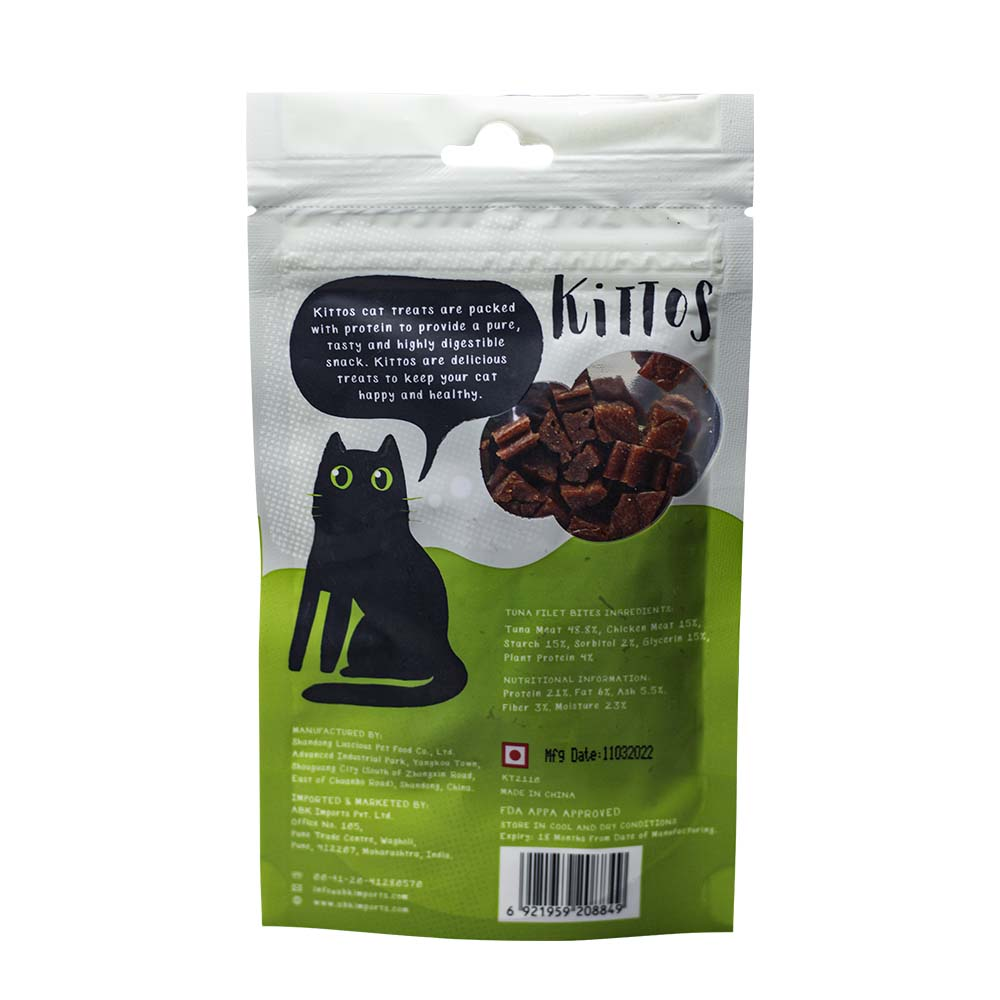 Kittos Purr fect Tuna Filet Bites Cat Treats image 2