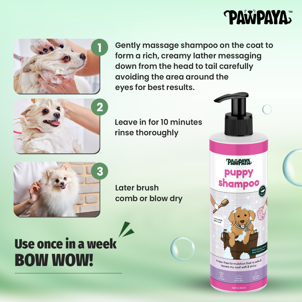 Pawpaya Puppy Shampoo for Dogs image 4