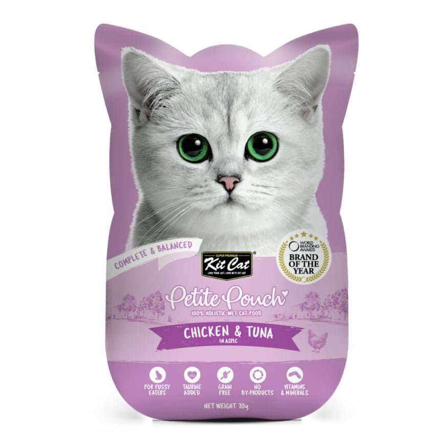 Kit Cat Chicken and Tuna Cat Wet Food