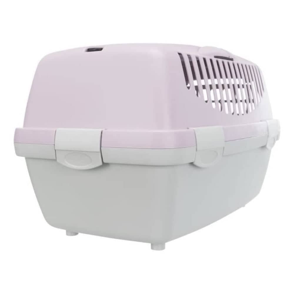 Trixie Capri 1 Transport Box for Dogs and Cats (Light Grey/Liliac) image 4
