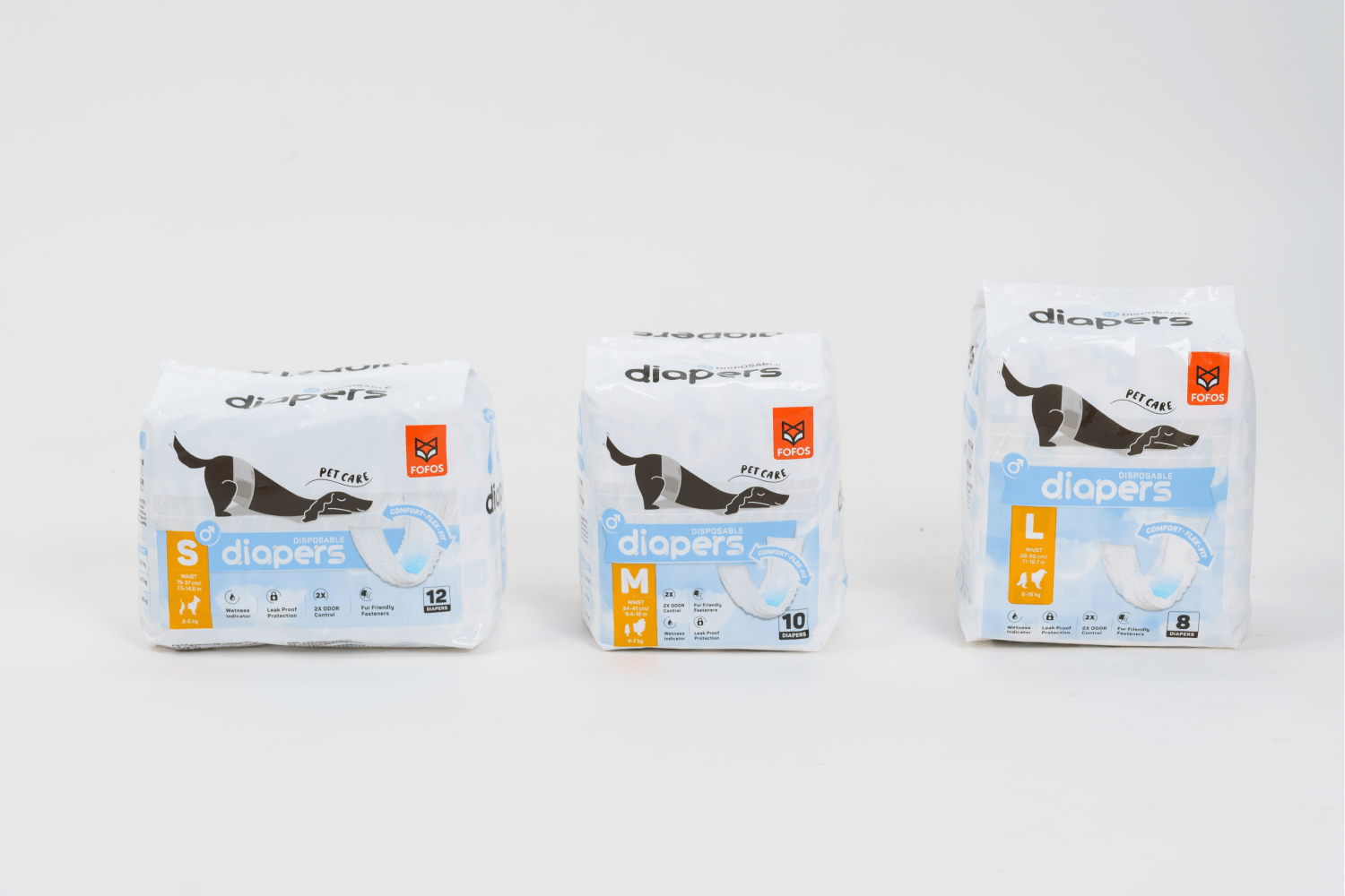 Barkbutler x Fofos Diaper for Male Dog (20x25cm) image 1