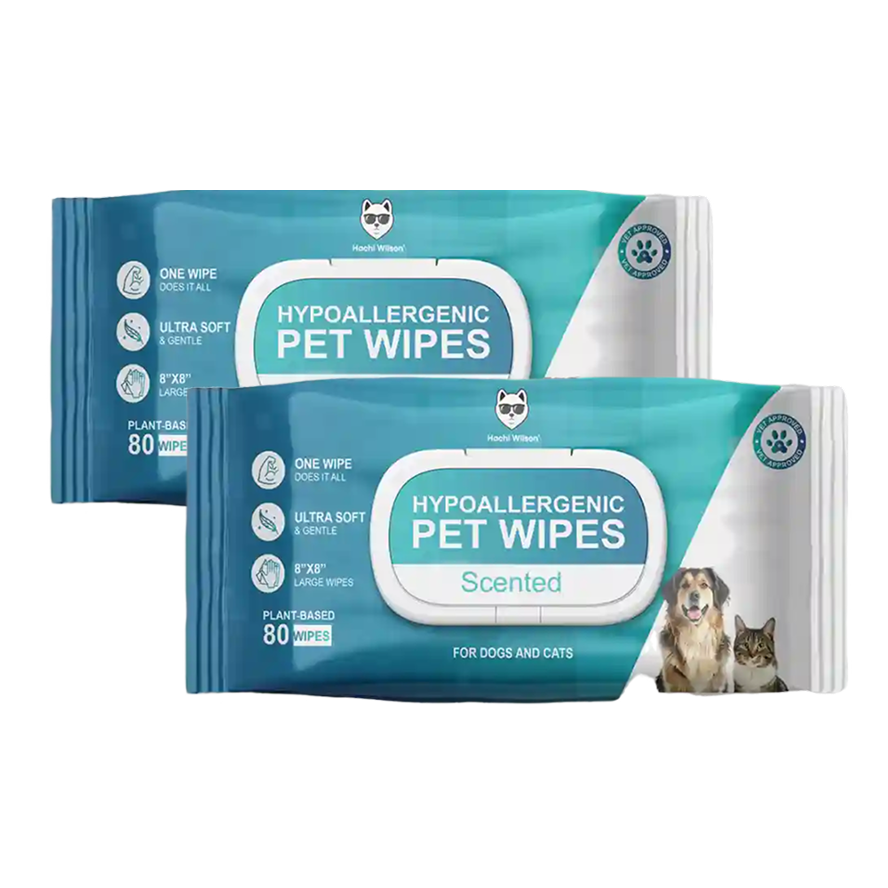 Hachi Wilson Premium Hypoallergenic Plant Based Wipes for Dogs and Cats image 7