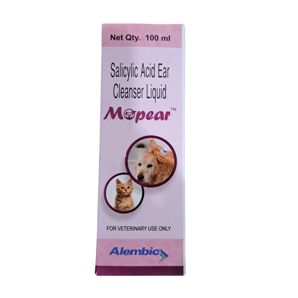 Alembic Mopear Ear Cleanser (Salicylic Acid) for Dogs & Cats image 2