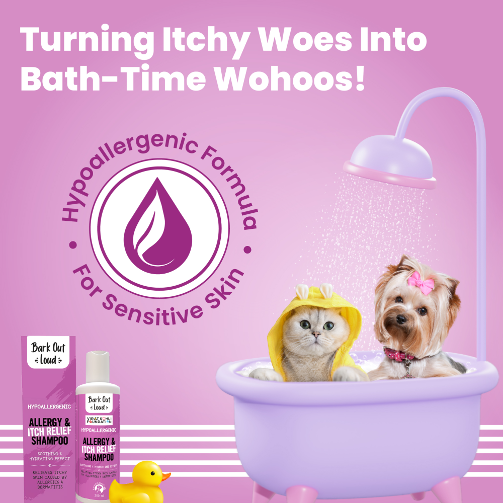 Bark Out Loud Allergy and Itch Relief Shampoo for Dogs and Cats image 6