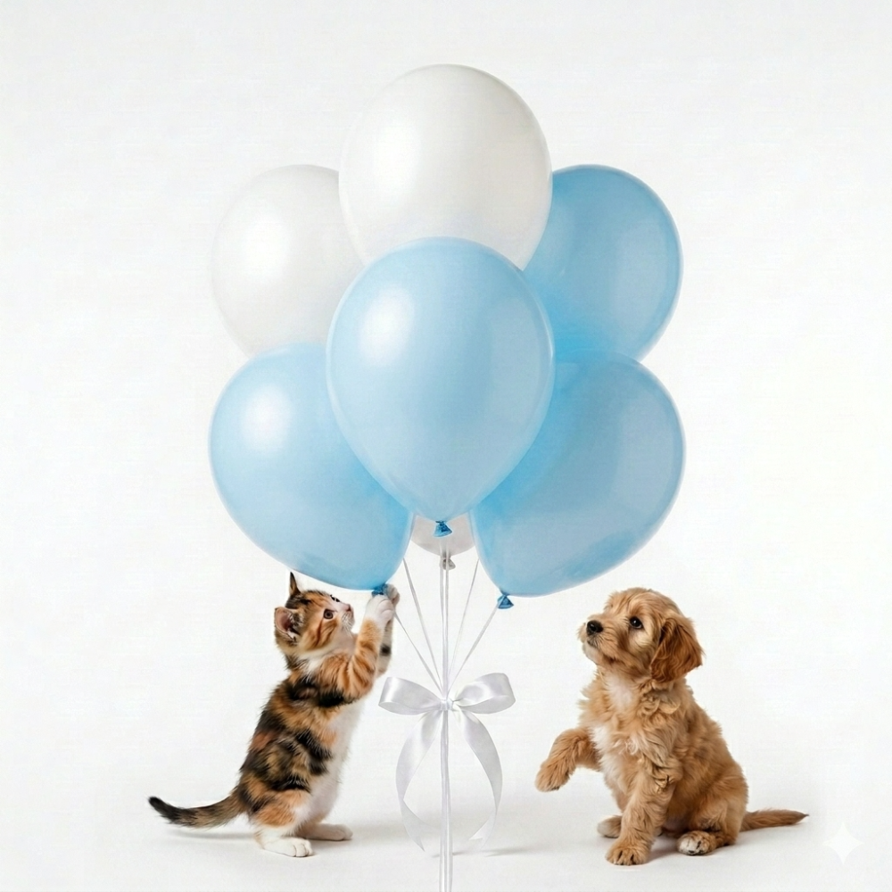 Skatrs Birthday hamper for Dogs and Cats (Blue) image 3