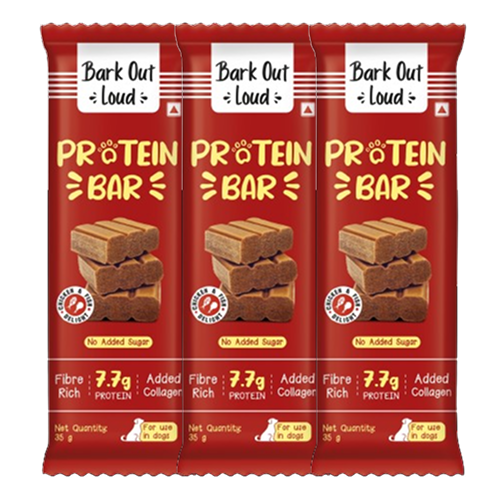 Bark Out Loud Collagen Protein Bar Chicken & Fish Treat for Dogs image 8