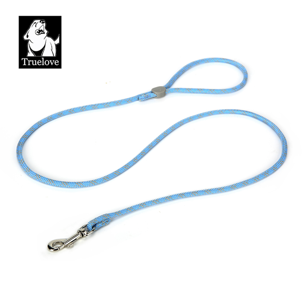 Truelove High Density Reflective Rope Webbing Leash for Dogs (Sky Blue) image 2