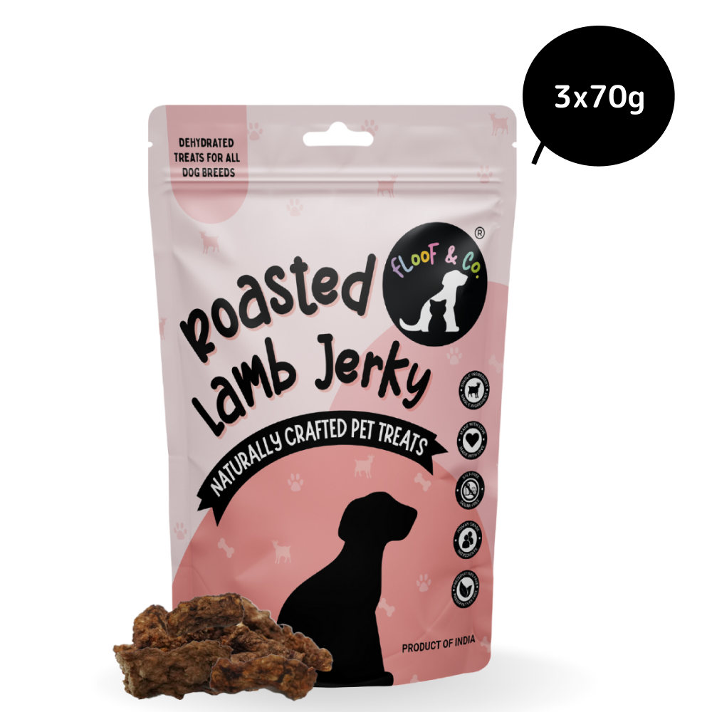 Floof & Co Slow Roasted Lamb Jerky Dog Treats image 8