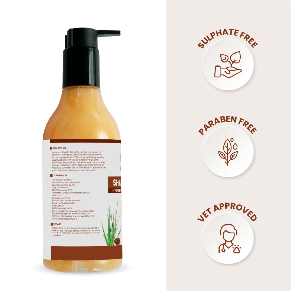 FurBall Story Shampooch Healthy Skin & Shiny Coat Shampoo for Dogs image 2