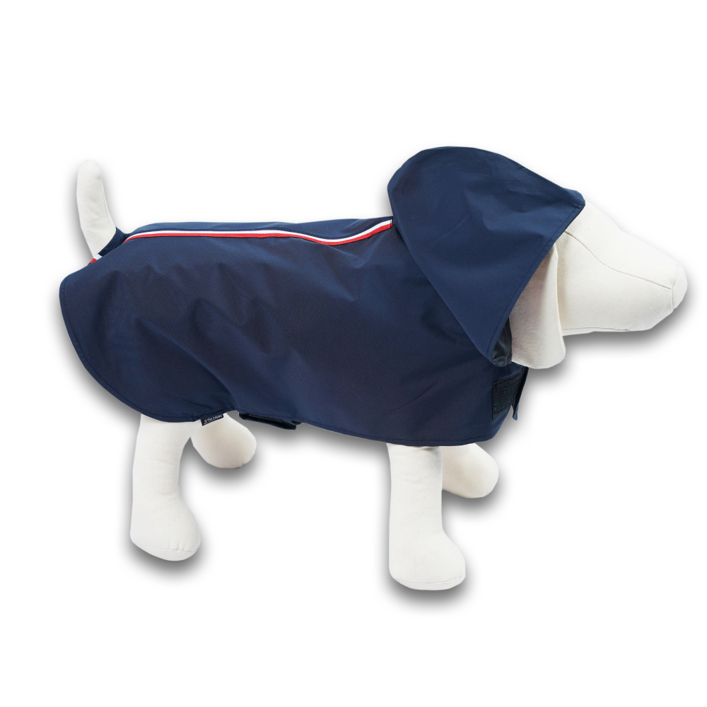 Petsnugs 100% Waterproof Raincoat for Dogs and Cats (Navy Blue) image 5