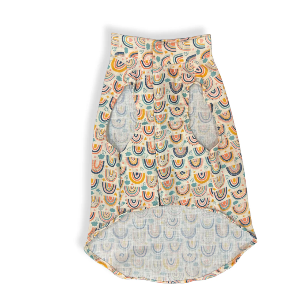 Pawgypets Rainbow Sando for Dogs (off white) image 4