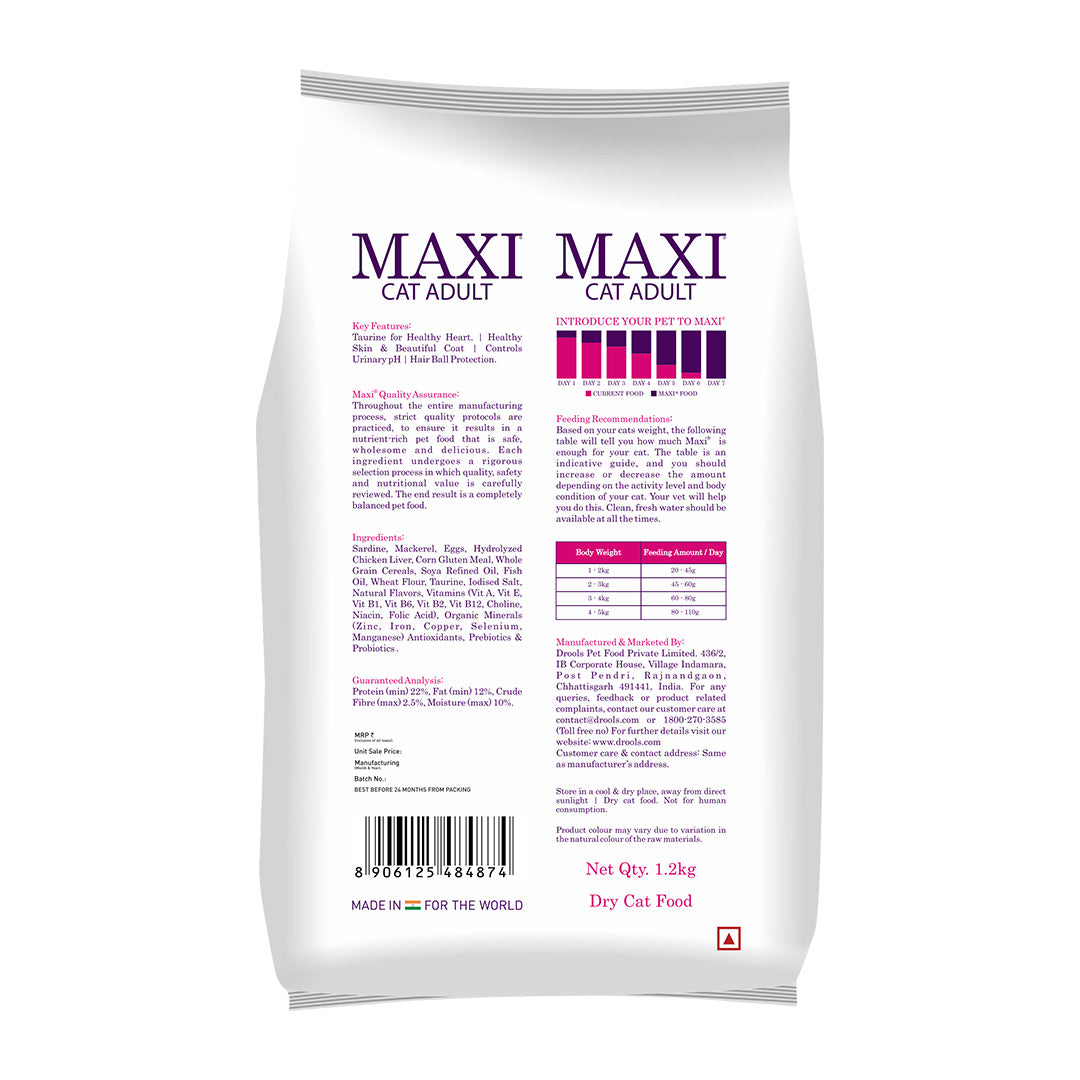 Maxi Adult Ocean Fish Adult Dry Cat Food image 10