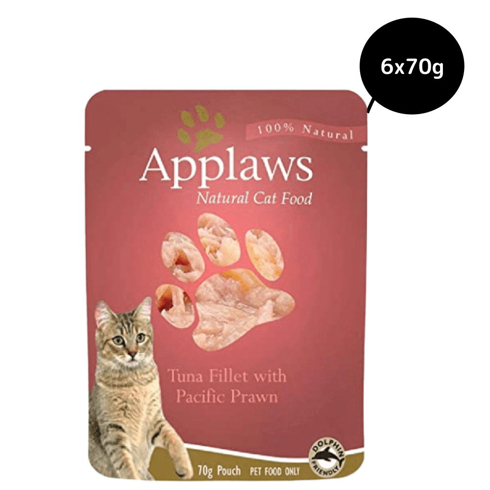 Applaws Tuna Fillet with Pacific Prawns Cat Pouch Wet Food image 6