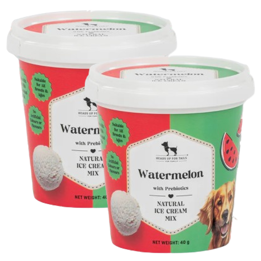 HUFT Watermelon with Prebiotics Natural Ice Cream for Dogs image 7