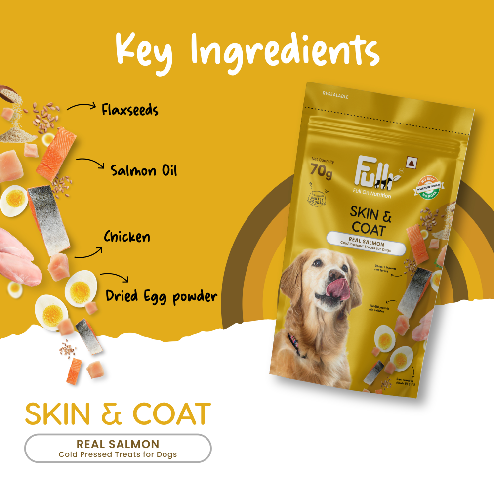 Fullr Skin and Coat Cold Pressed Dog Treats image 6