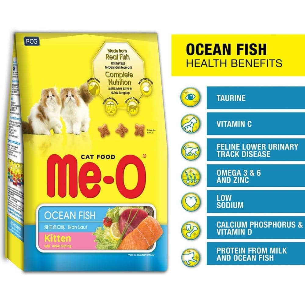 Me O Ocean Fish Kitten Cat Dry Food image 6