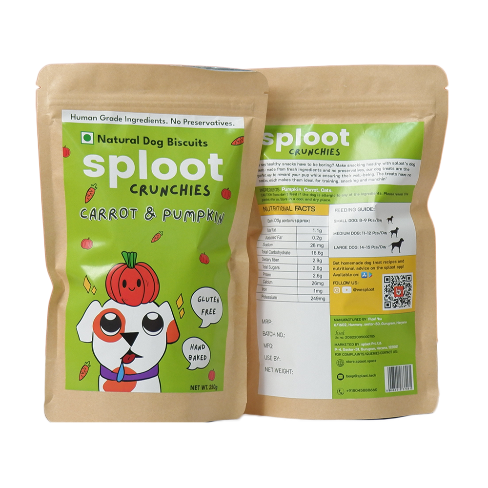 Sploot Crunchies Veg and Non Veg Combo Biscuits Dog Treats image 7