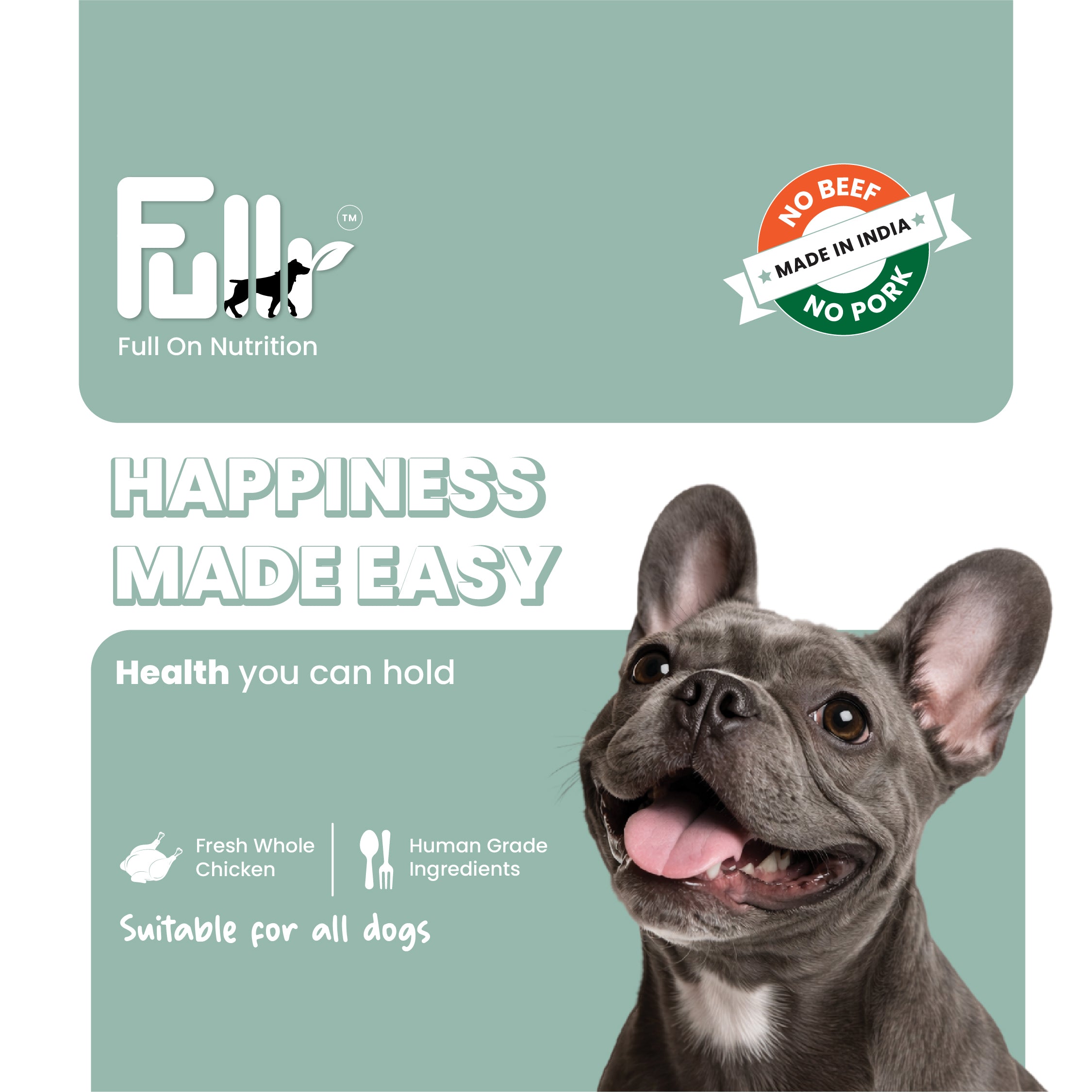 Fullr Daily Wellness Dog Treats Flaxseed & Ginger Soft & Chewy Sticks for Dogs image 4